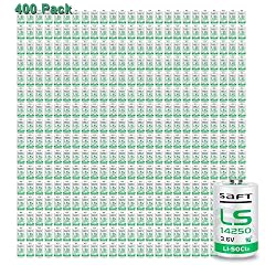 400pcs 3 6v LS14250 LS 14250 C 1 2 AA Lithium Battery 1200mAh Replace for SAFT LS14250 Battery