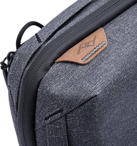 Miniatura 5 de Peak Design Bolsa tecnológica, carbón, organizador de artículos electrónicos para viajes o transporte diario, almacenamiento estilo origami, paso de