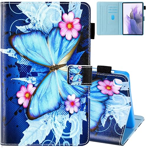 Funda para Galaxy Tab A7 Lite 8.7 versión 2021 (SM-T220  T225), Dteck - Funda delgada de poliuretano para tablet Dteck a prueba de golpes, carcasa