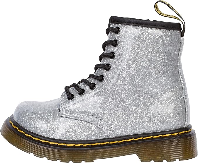 silver sparkly doc martens
