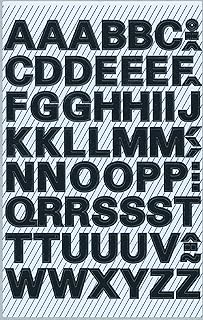 AVERY Zweckform 3780 Buchstaben Etiketten (A-Z, 76X120 mm, wetterfeste Folie) 130 Aufkleber