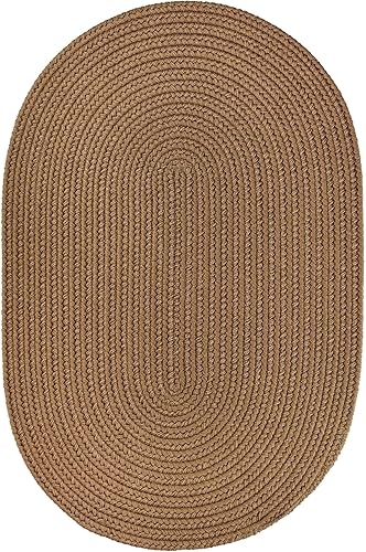 Miniatura 24 de Tapete de interior/exterior, diseño texturado trenzado, tapete reversible, Sintético, Marrón Marrón,Negro -,Azul (Hydrangea Blue),Azul