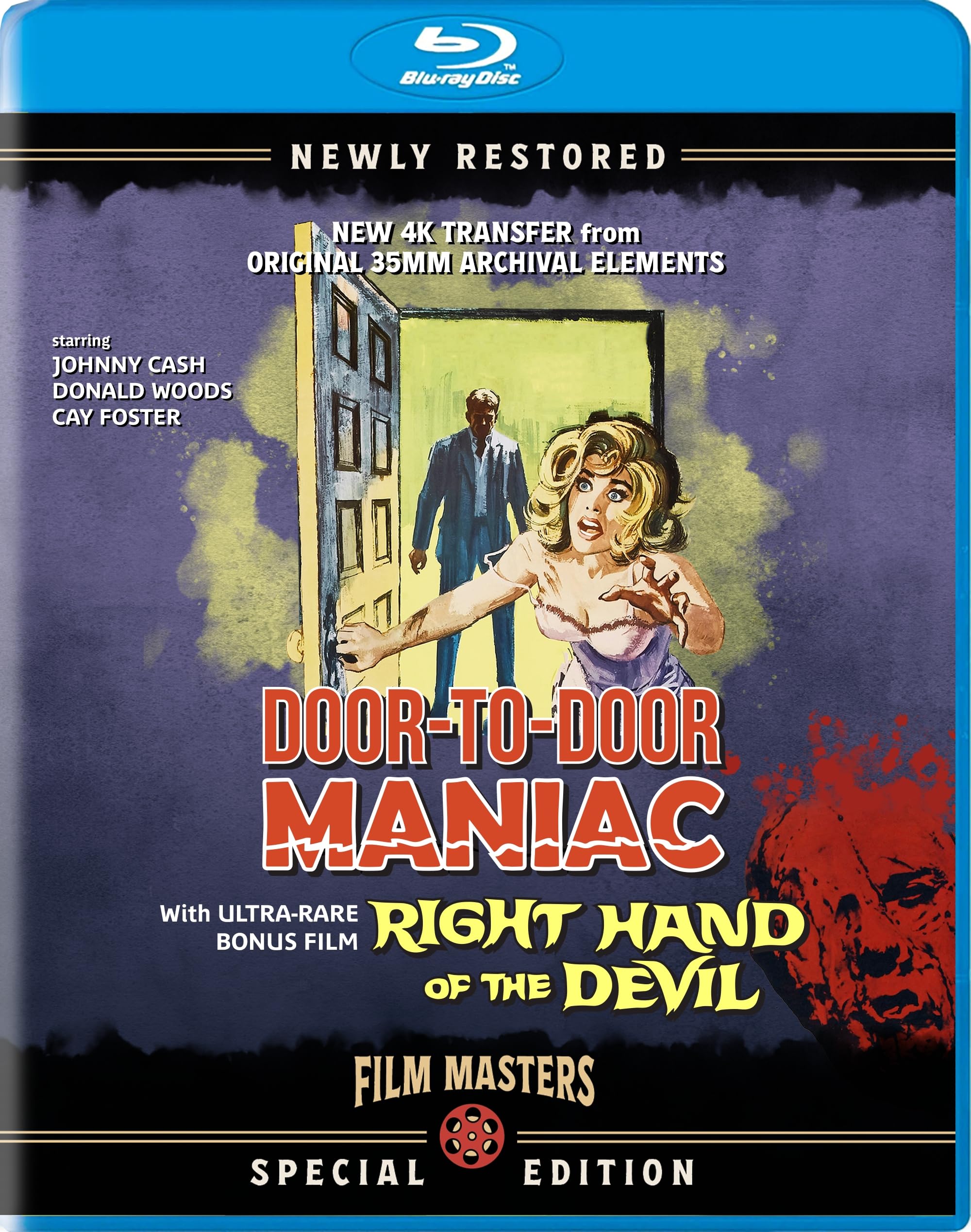 Door To Door Maniac (1961) With Bonus Film, Right Hand Of