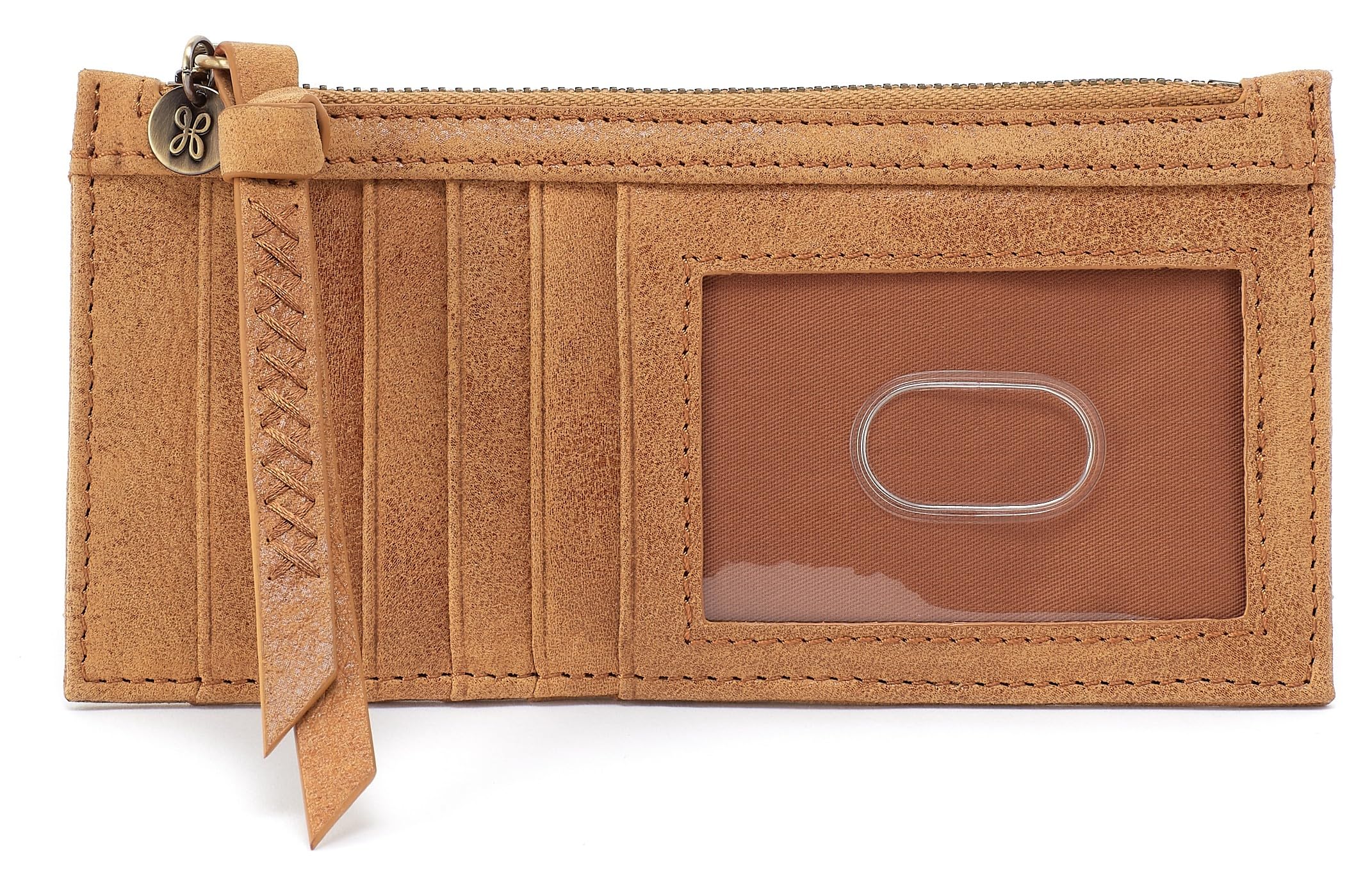 HOBO Women's Carte Card Case, Whiskey, One Size
