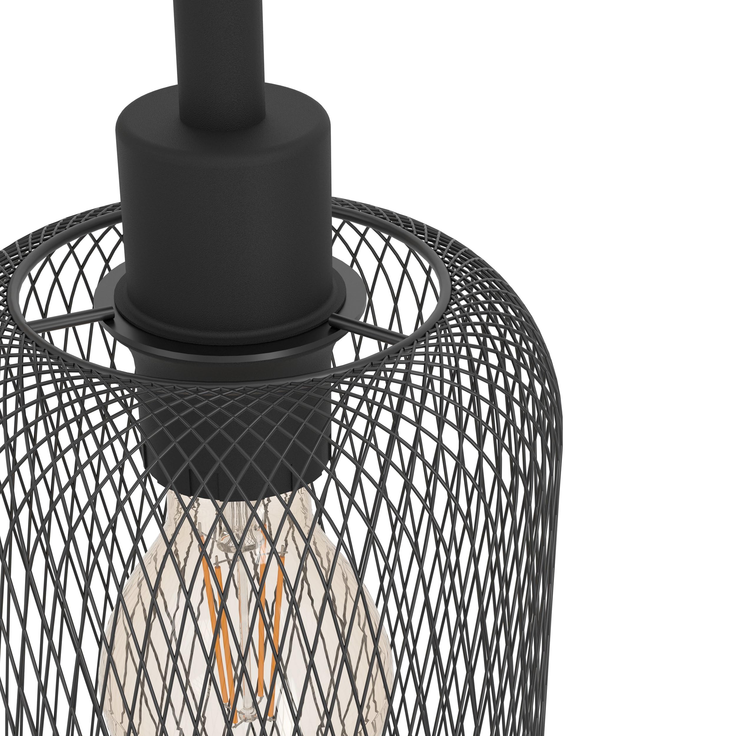 EGLO Lampa wisząca Wrington, 5-płomienna lampa vintage, industrialna, retro
