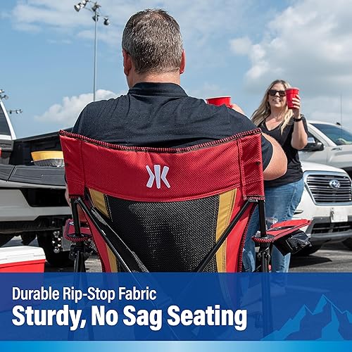 Miniatura 114 de Kijaro Dual Lock Pro - Silla plegable para ventilador deportivo, 26 pulgadas de largo x 35.5 pulgadas de ancho x 37 pulgadas de alto, Minnesota