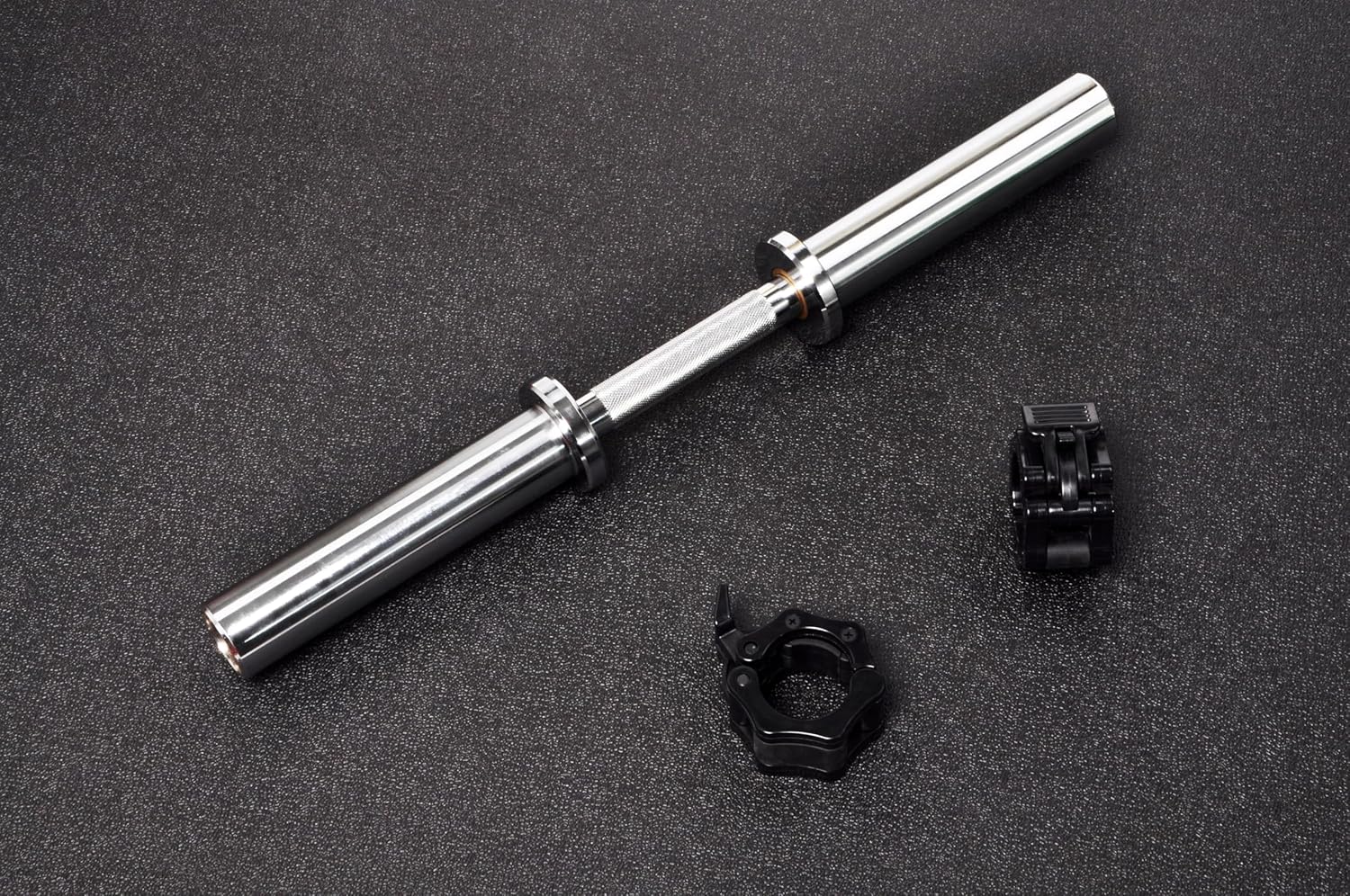 Fitvids Olympic Dumbbells Set & Dumbbells Bar, Loadable for 2-inch weight plates, Adjustable Weight for Strength Training and Fitness Exercises