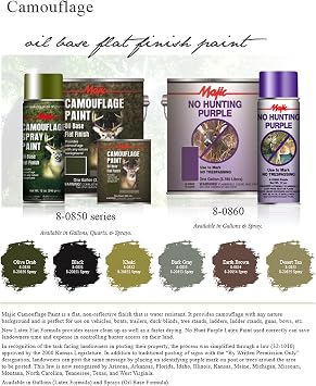 Majic Paints 8-0853-2 Camouflage Paint, 1-Quart, Bark Gray
