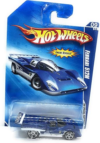 Hot Wheels 2009HW Características especiales Azul Ferrari 512M