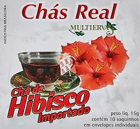 CHÁS REAL Real Multiervas Hibisco 1 5 Gr