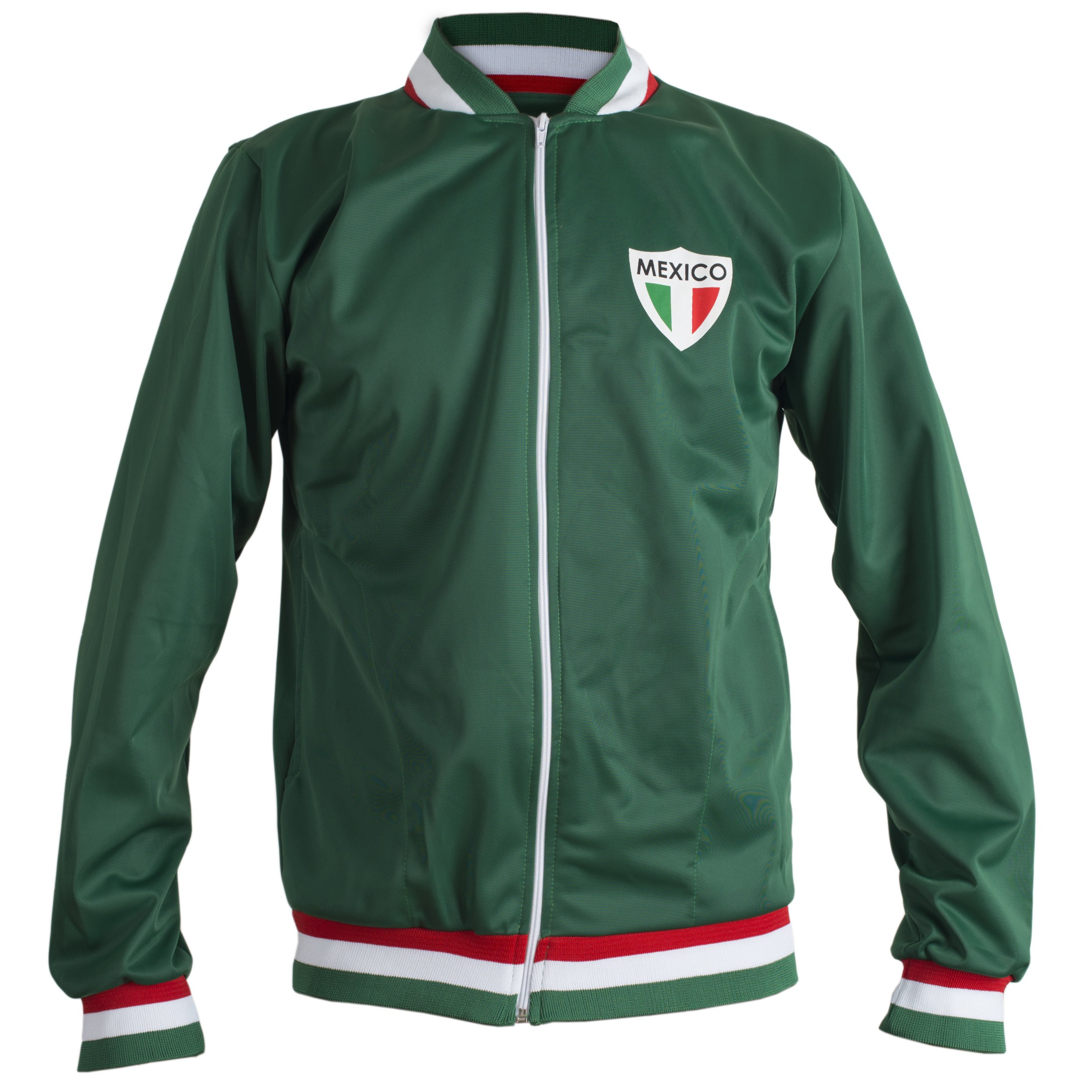 Mexico Coupe du Monde de Football 1970's Retro Jacket Tracksuit Jumper Man Top-image-22