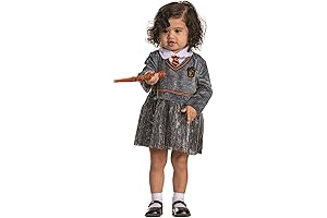Disguise Infant Gryffindor Hermione Posh Infant Costume, Official Wizarding World Harry Potter...