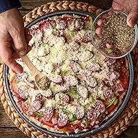 Vista 6 de The Spice Lab Pimiento verde - Copos de pimiento verde dulce deshidratado - Tarro francés - Condimento vegano kosher - Ideal para condimentos