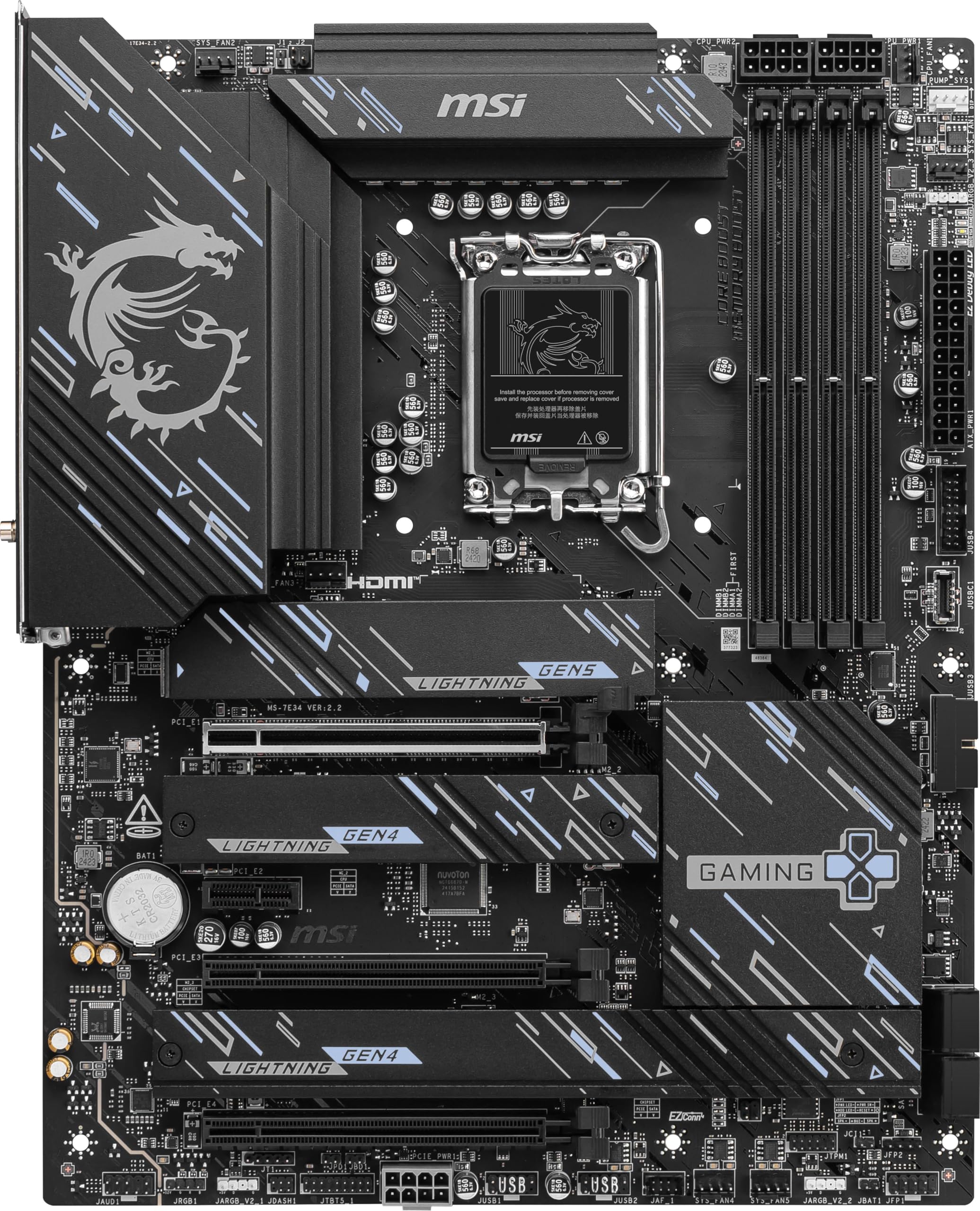 Amazon.com: MSI Z890 Gaming Plus WiFi Gaming Motherboard (Supports 