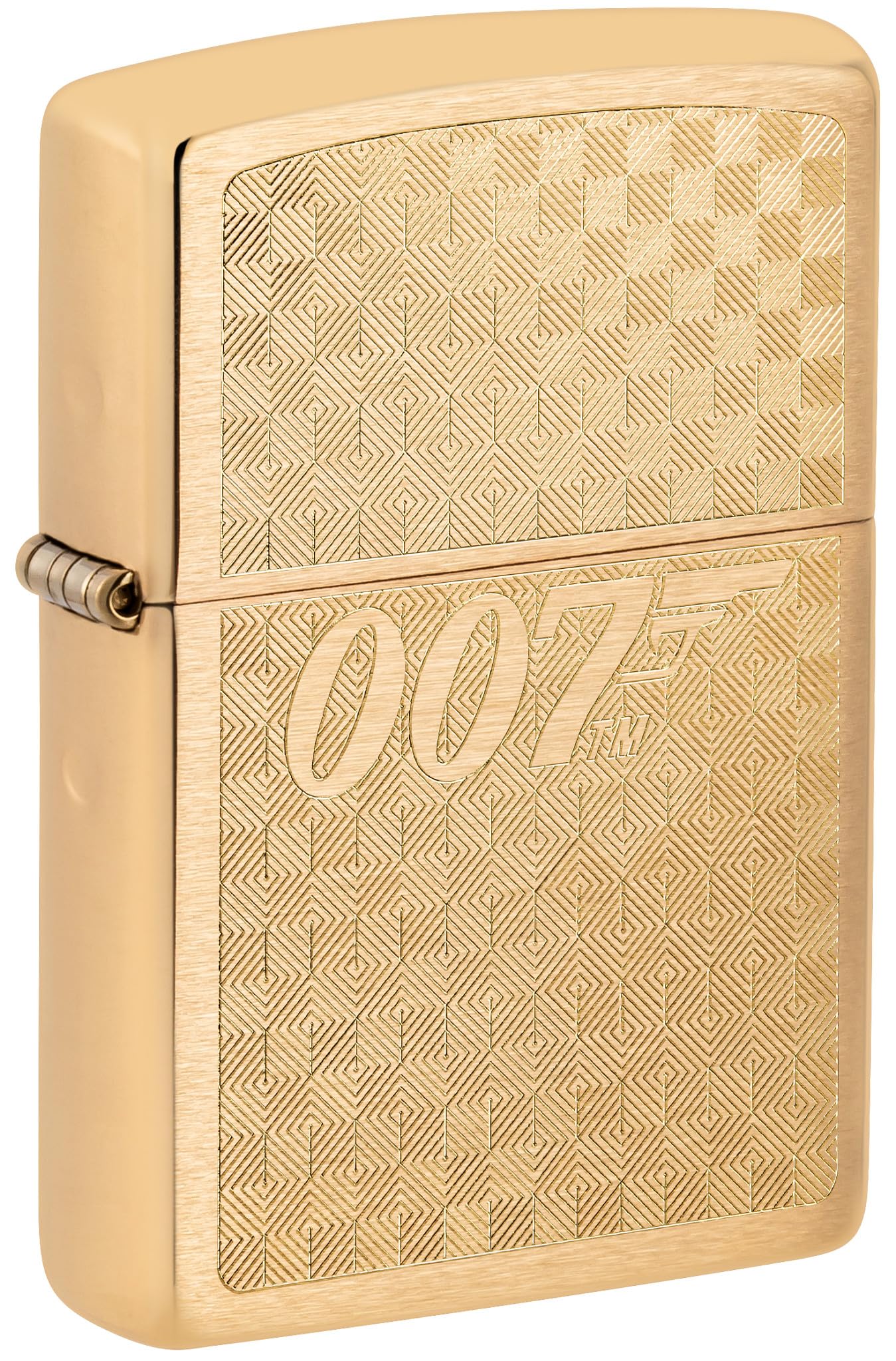 Encendedor Zippo James Bond Gold Coleccionable Unisex Oro