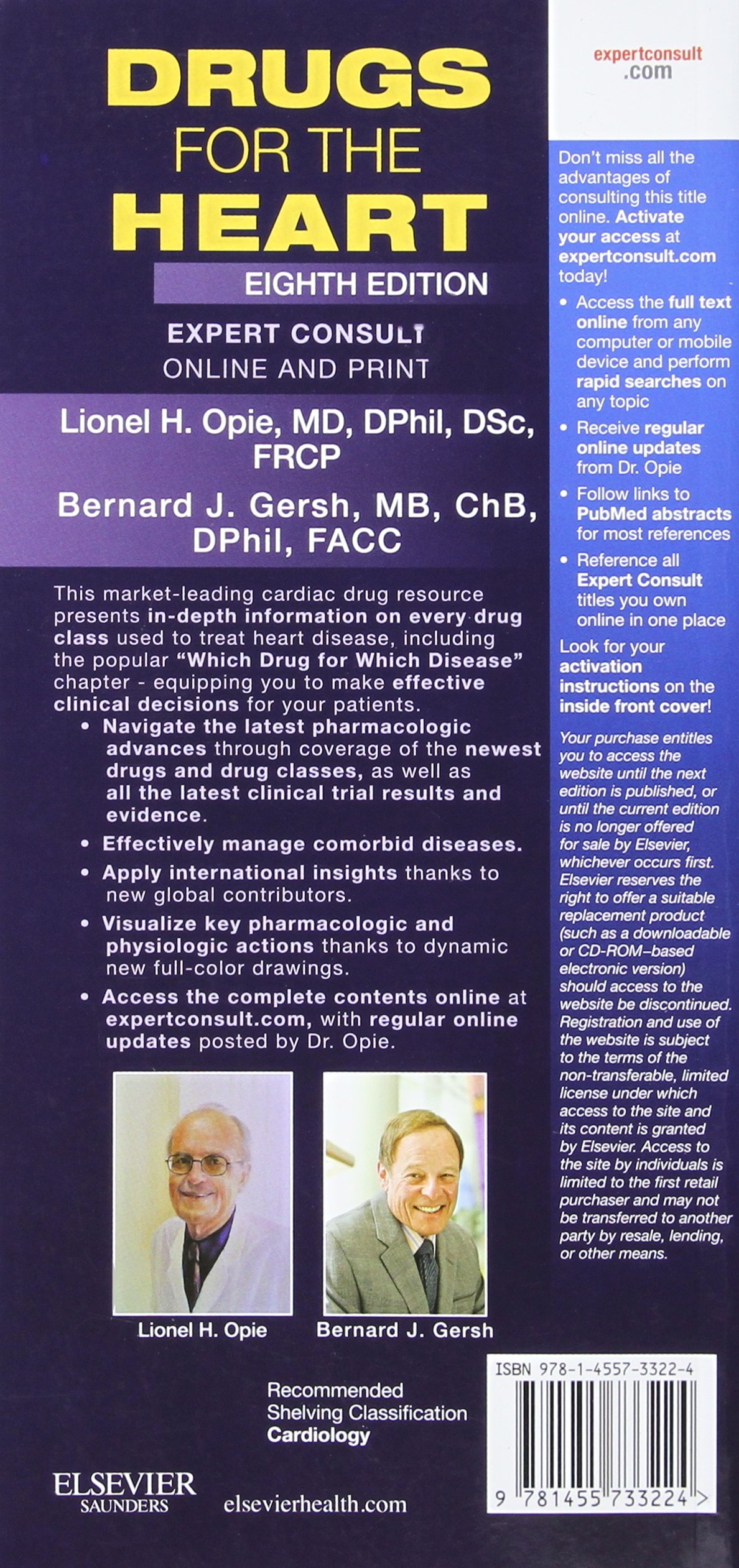 Drugs for the Heart: Expert Consult - Online and Print