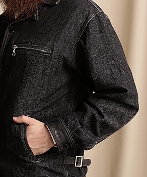 Schott ネップブラックデニム　ジャケット Amazon | [Schott NYC] [ショット] NEP BLACK DENIM WORK JACKET