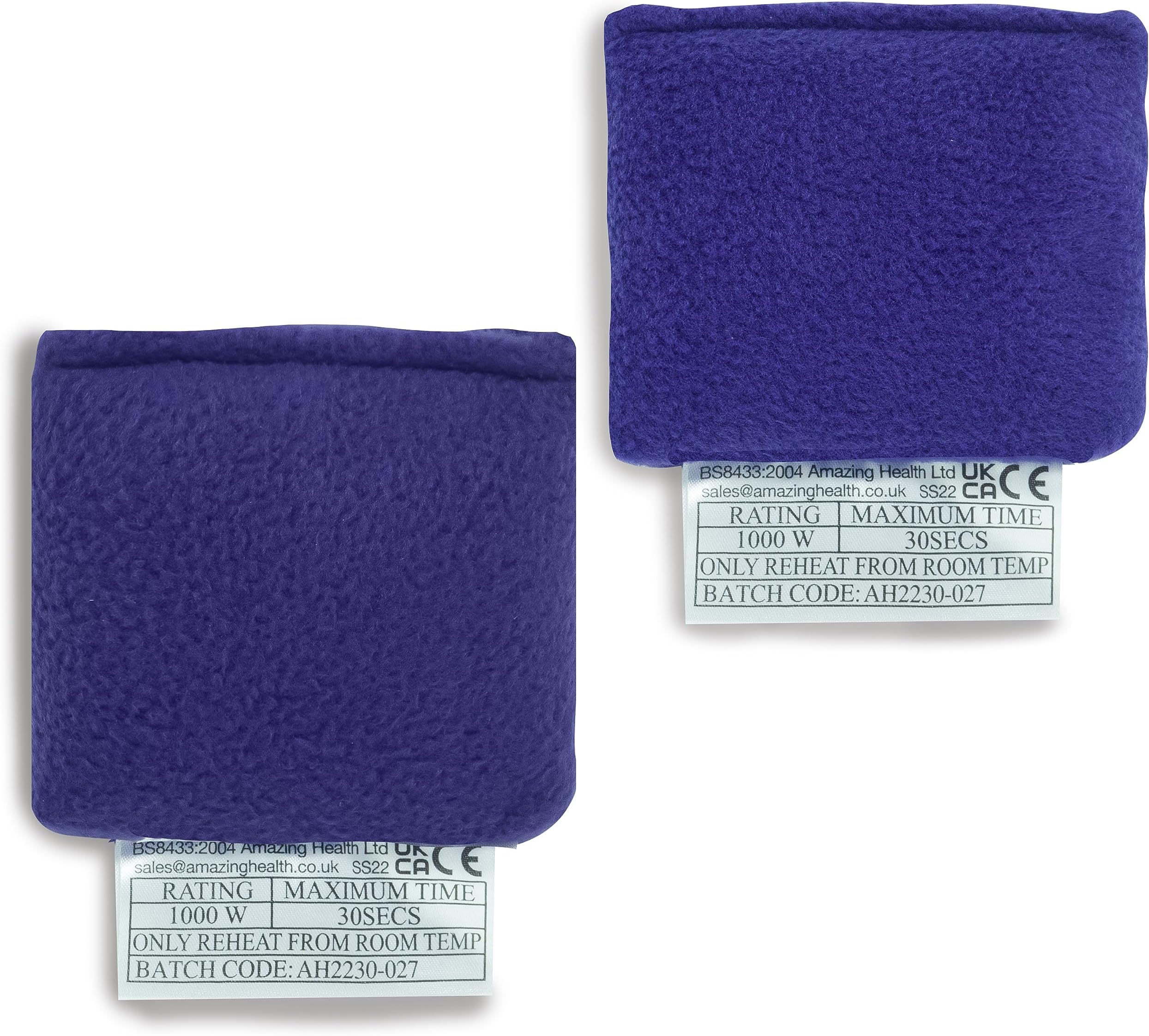Amazing Health Unscented Microwave Hand Warmers - one pair