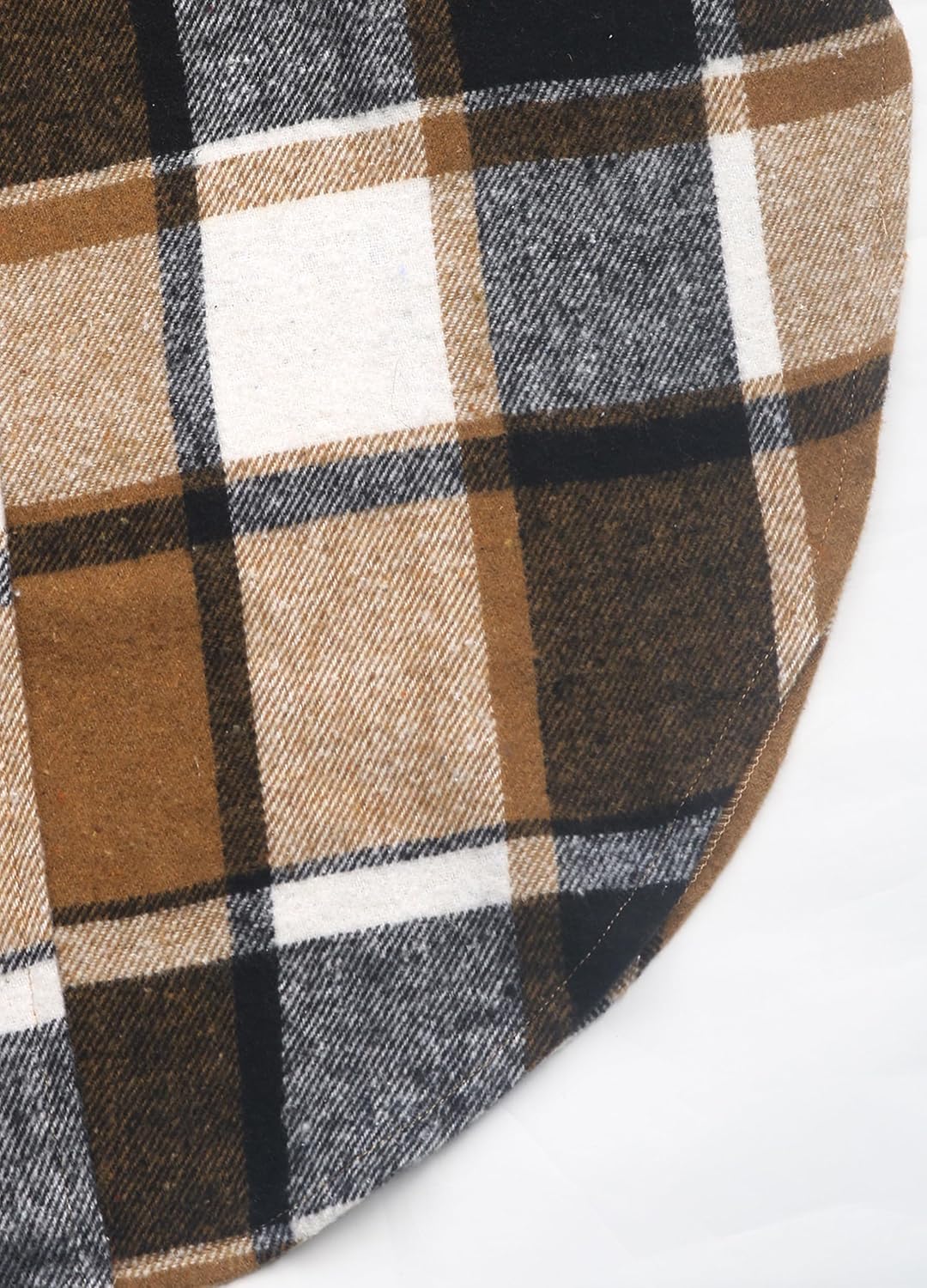 ZILIN Long Flannel Plaid Vest for Women Button Down Sleeveless Shacket Shirt Jacket with Pockets - Image 9