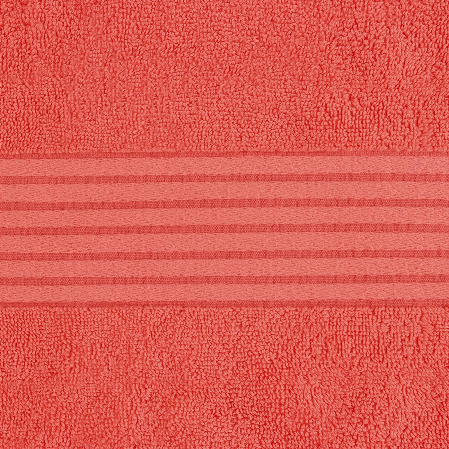 Utopia Towels 4 Pack Bath Towels Set, 27 by 54 Inches, 100% Ring Spun Cotton, Quick Dry, Highly Absorbent, Soft Feel Towels, Perfect for Daily Use, Coral