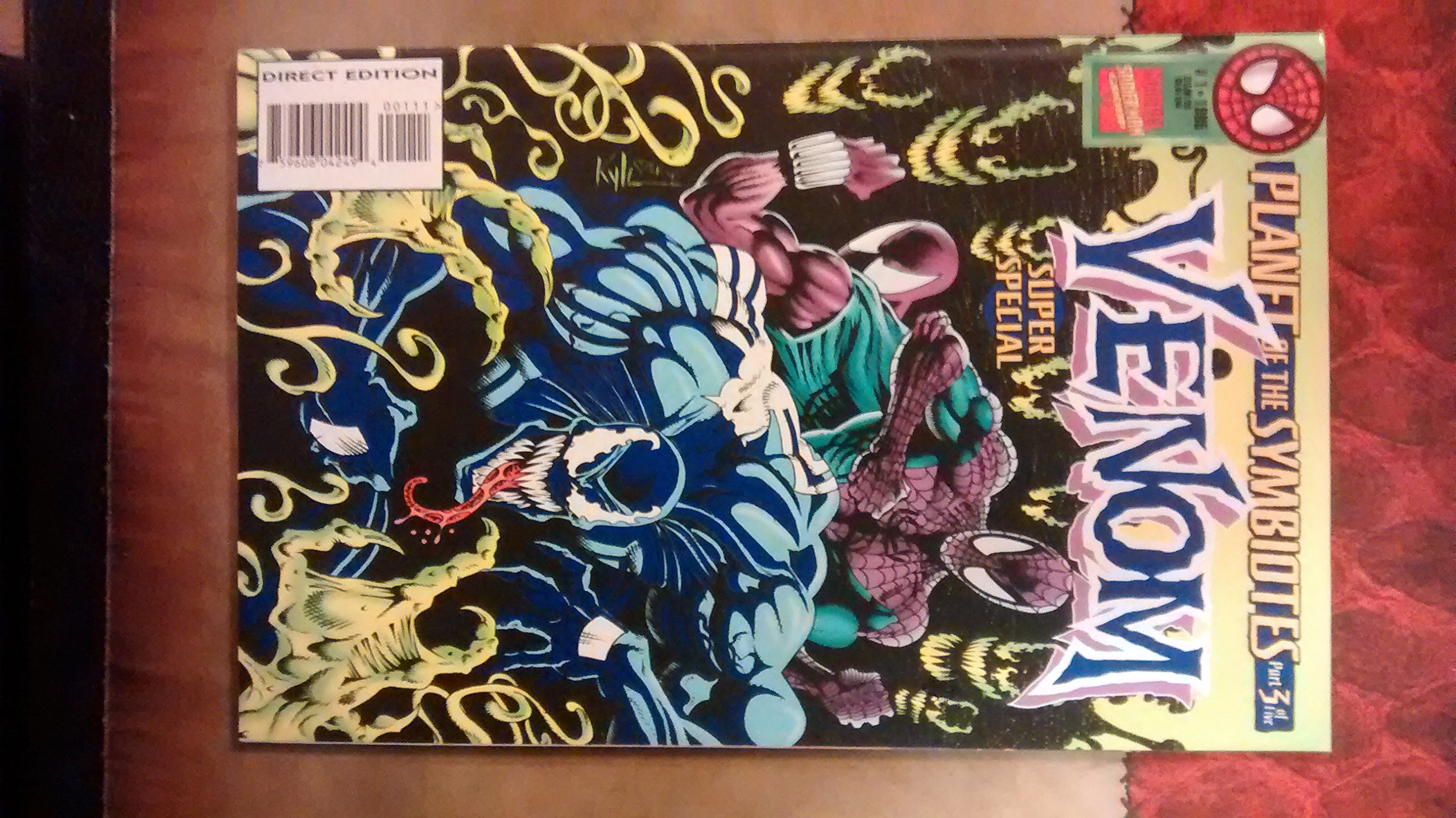 Venom Super Special #1: Planet of the Symbiotes Chapter 3 - Monsterworld (Marvel Comic Book August 1995)