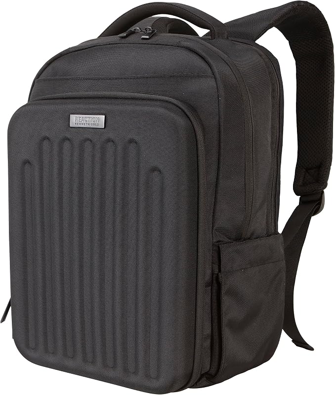 La mochila de viaje Venturer 17" Polyester Tech para el trabajo, negra