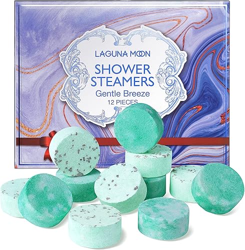 Vaporizadores de ducha de aromaterapia, 12 unidades XXL para alivio nasal, cuidado personal, relajación, día de spa, regalos para mimar, tabletas de