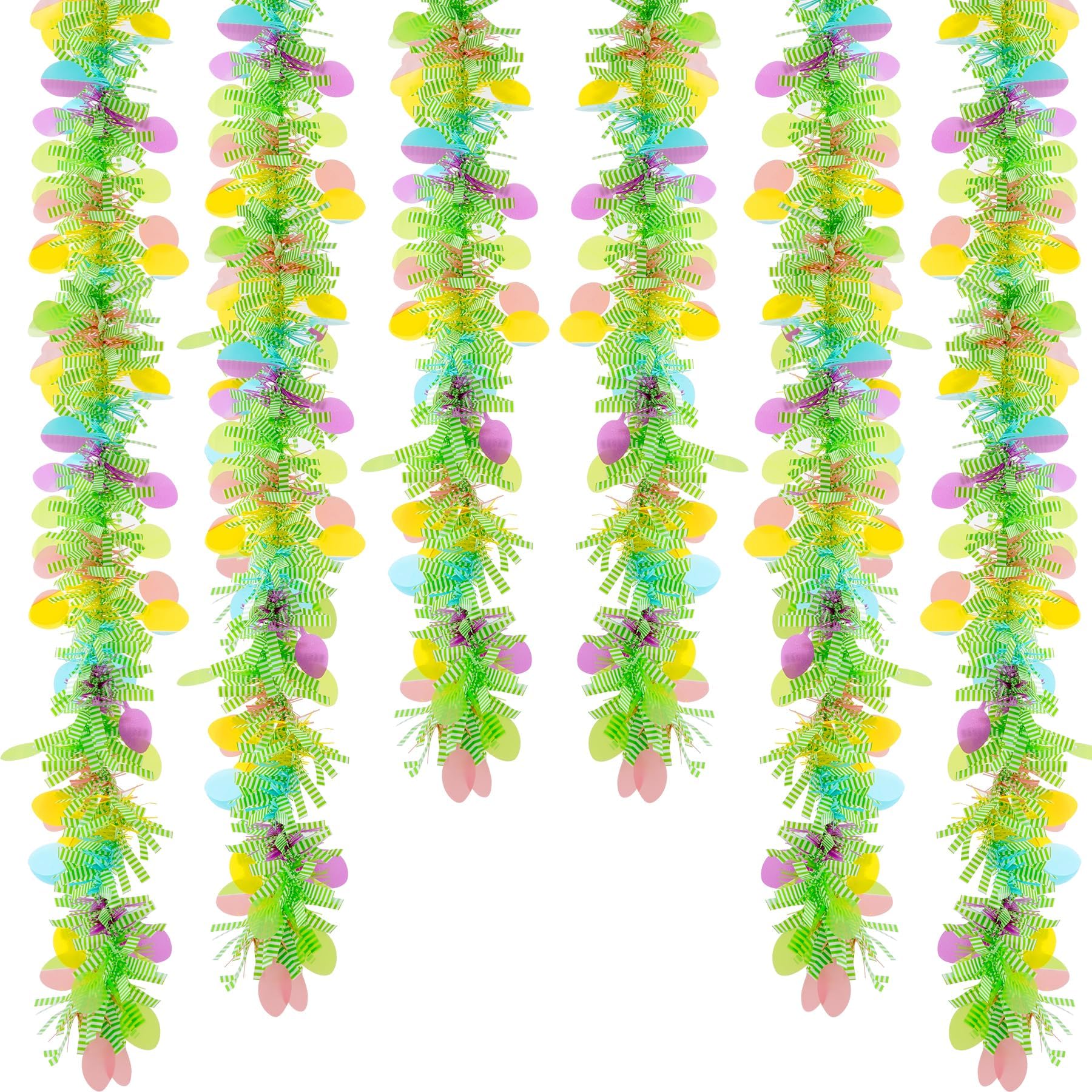 One Color Metallic Twist Garland - Rotolo 10,2 cm x 7,6 m