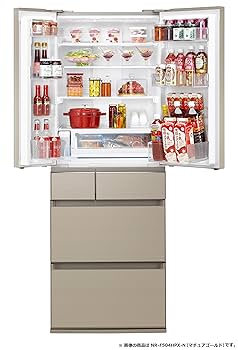 パナソニック冷蔵庫　NR-F504HPX-T 2018年製　ブラウン Amazon | パナソニック 冷蔵庫 6ドア 500L パーシャル搭載