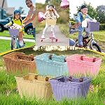 GRANNY SAYS Kids Bike Basket, Front Bicycle Basket for Kids Boys and Girls, Small Basket for Toddler Scooter Strider Bike Front Handlebar, Kids Bike Accessories, Bicycle Accessories