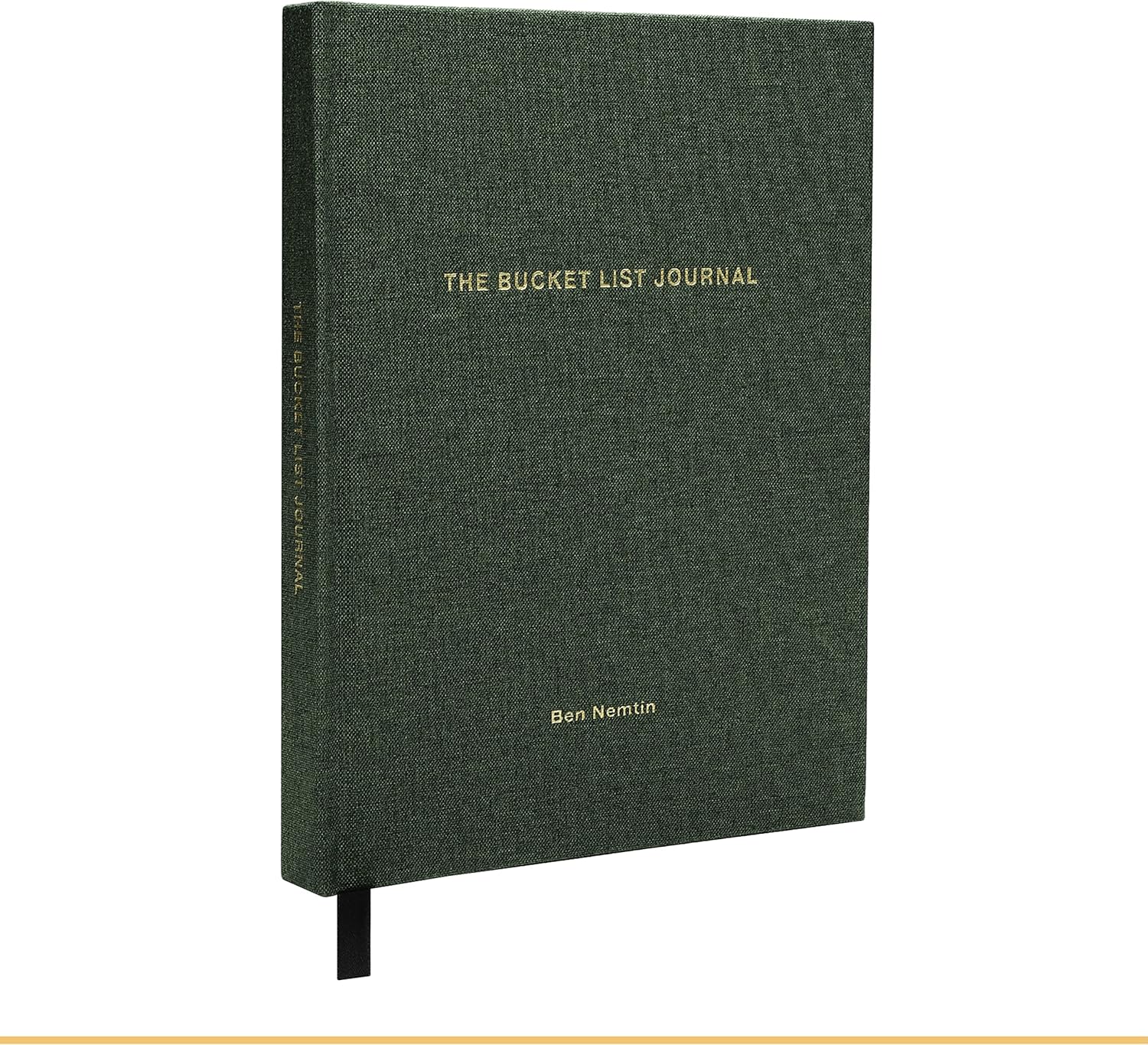 The Bucket List Journal by Ben Nemtin, A Simple Tool to Achieve a Rich