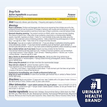Azo, Urinary Tract Defense Antibacterial Protection, Helps Control a Uti Until You Can See a Doctor, from the No. 1 Most Trusted Urinary Health Brand, 24 Count