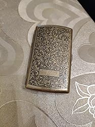 Portasigarette In Acciaio Per Donna - Elegante, Con Clip Per 12 Sigarette, Design Vintage - Foto 3