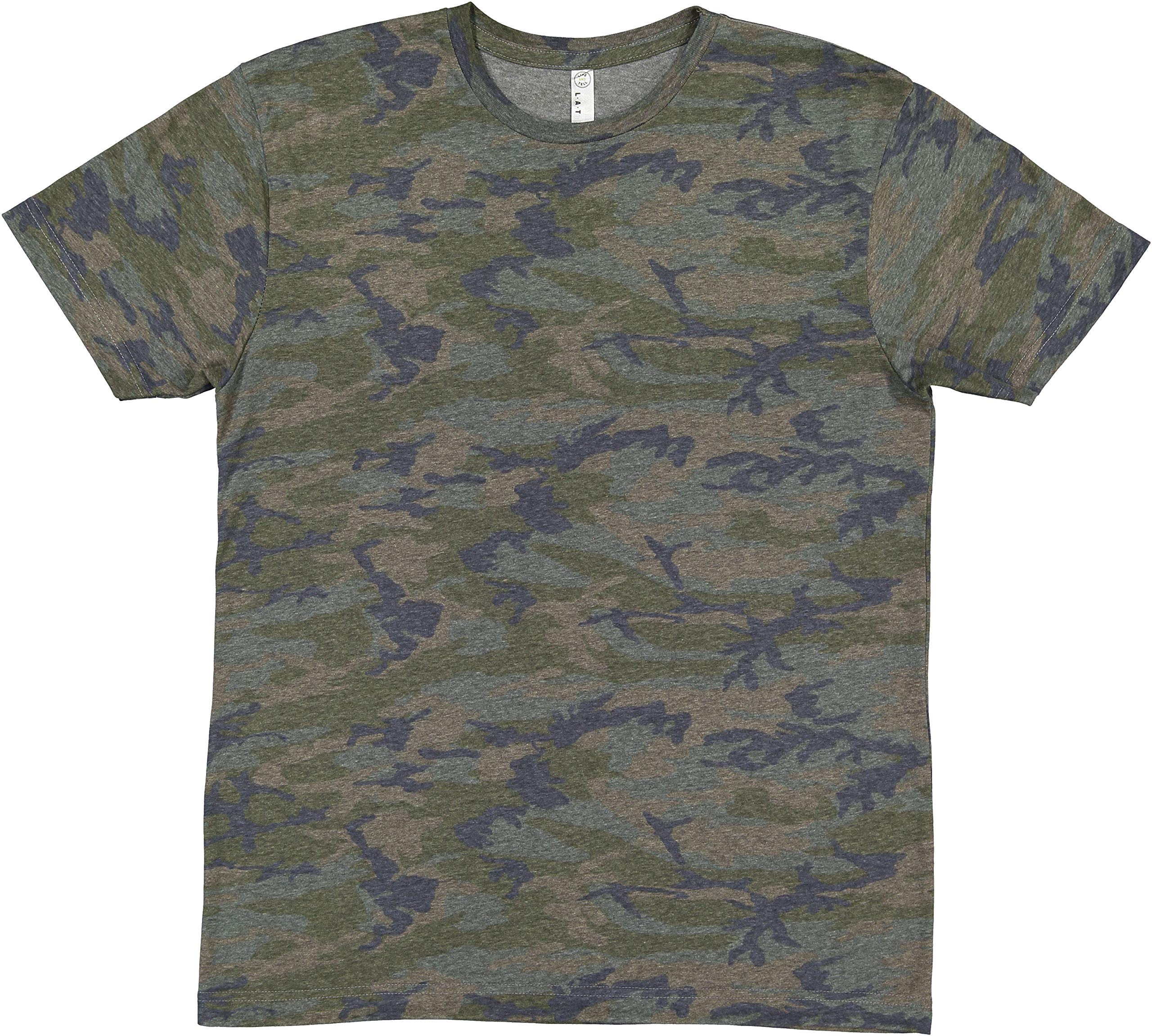 LATAdult Unisex Crew Neck Short Sleeve Soft Cotton T-Shirt