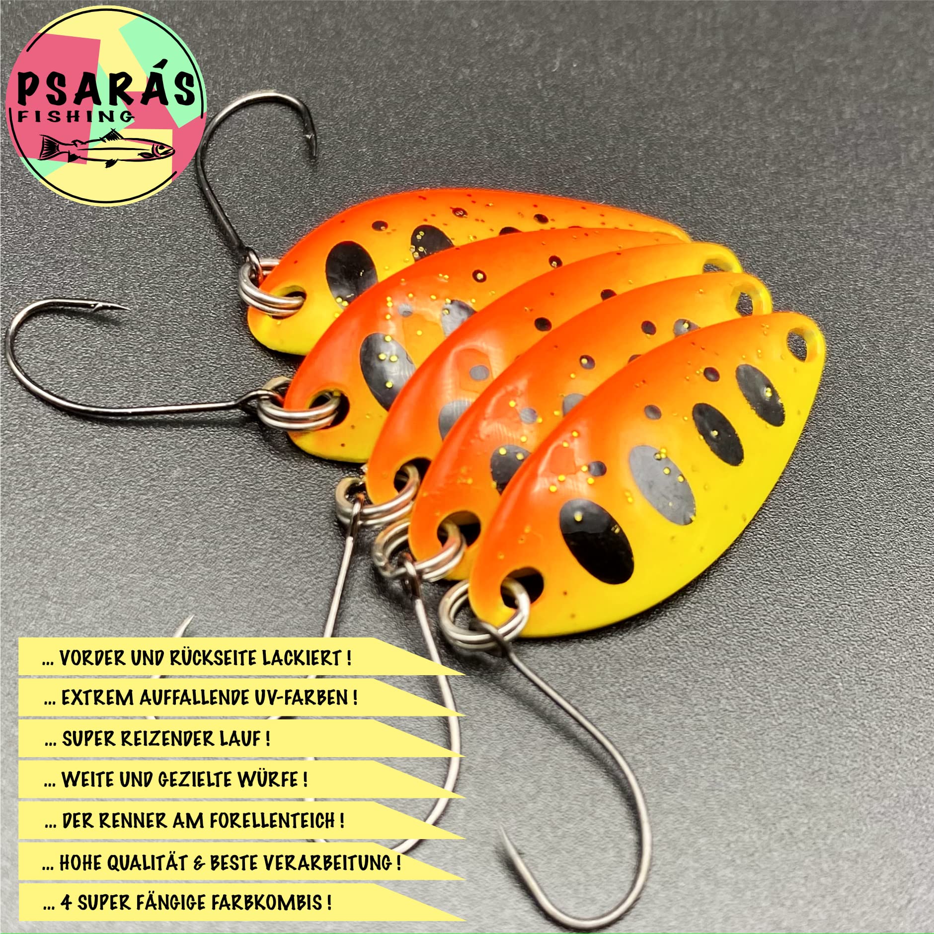 Beast Trota Spoon - 3 g - Trout Fishing Spoon - Pesca UL