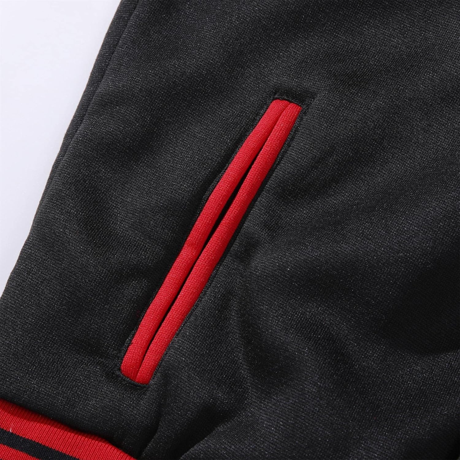 Mowbeat Women Baseball Jacket Varsity Uniform Unisex Adult Long Sleeve Casual Loose Cardigan Men's Track Jacket - Image 6