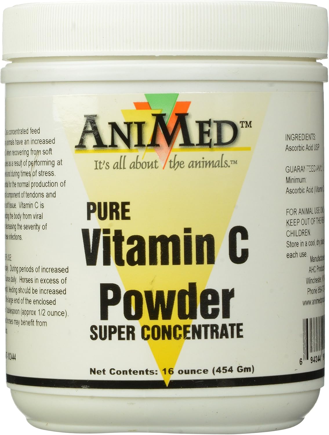 AniMed Vitamin C Pure 1# Jar 90180