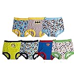 DC Comics Toddler Potty Training Pants with Superman, Batman & Wonder Woman With Success Chart & Stickers