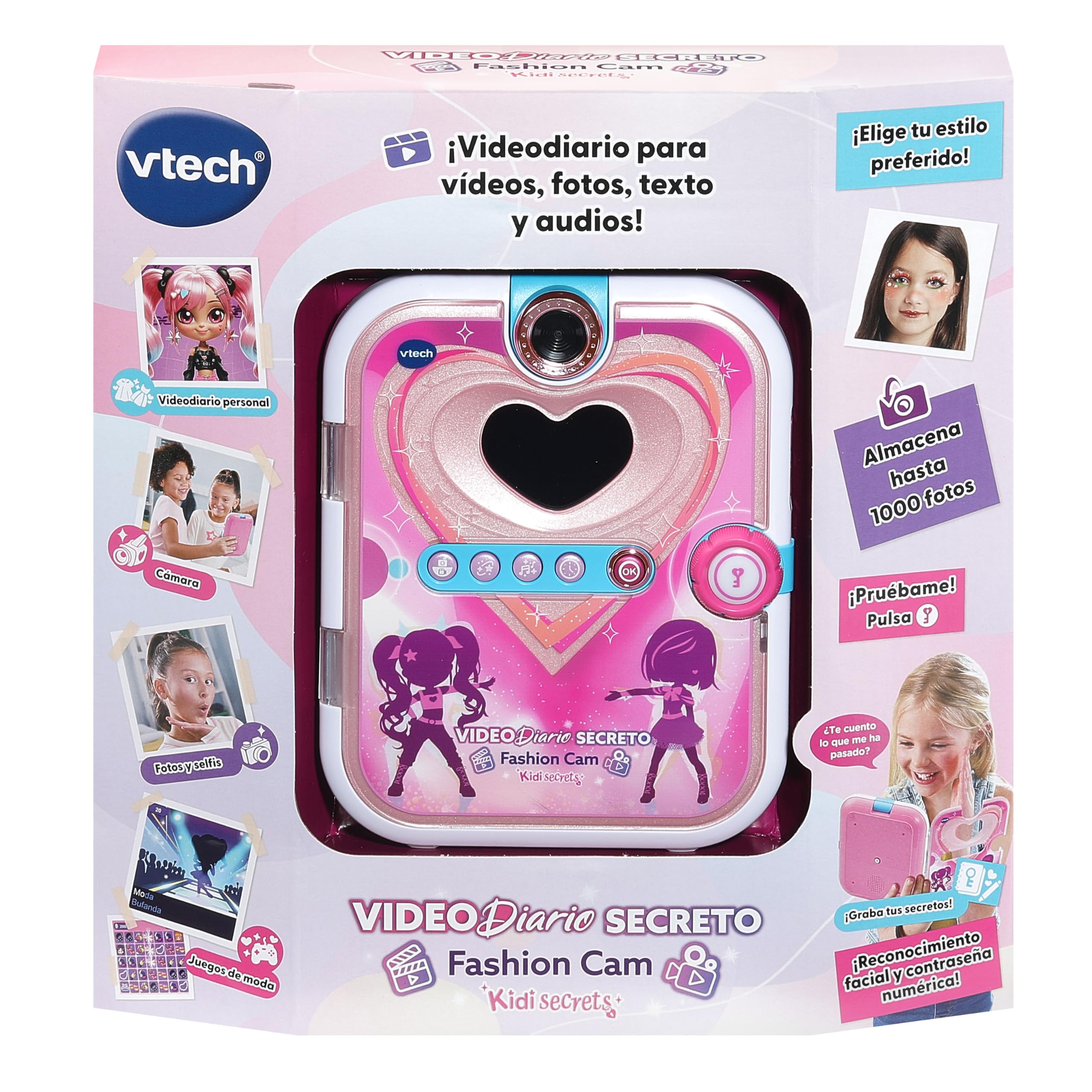 VTech KidiSecrets Video-Diario Secreto Fashion CAM