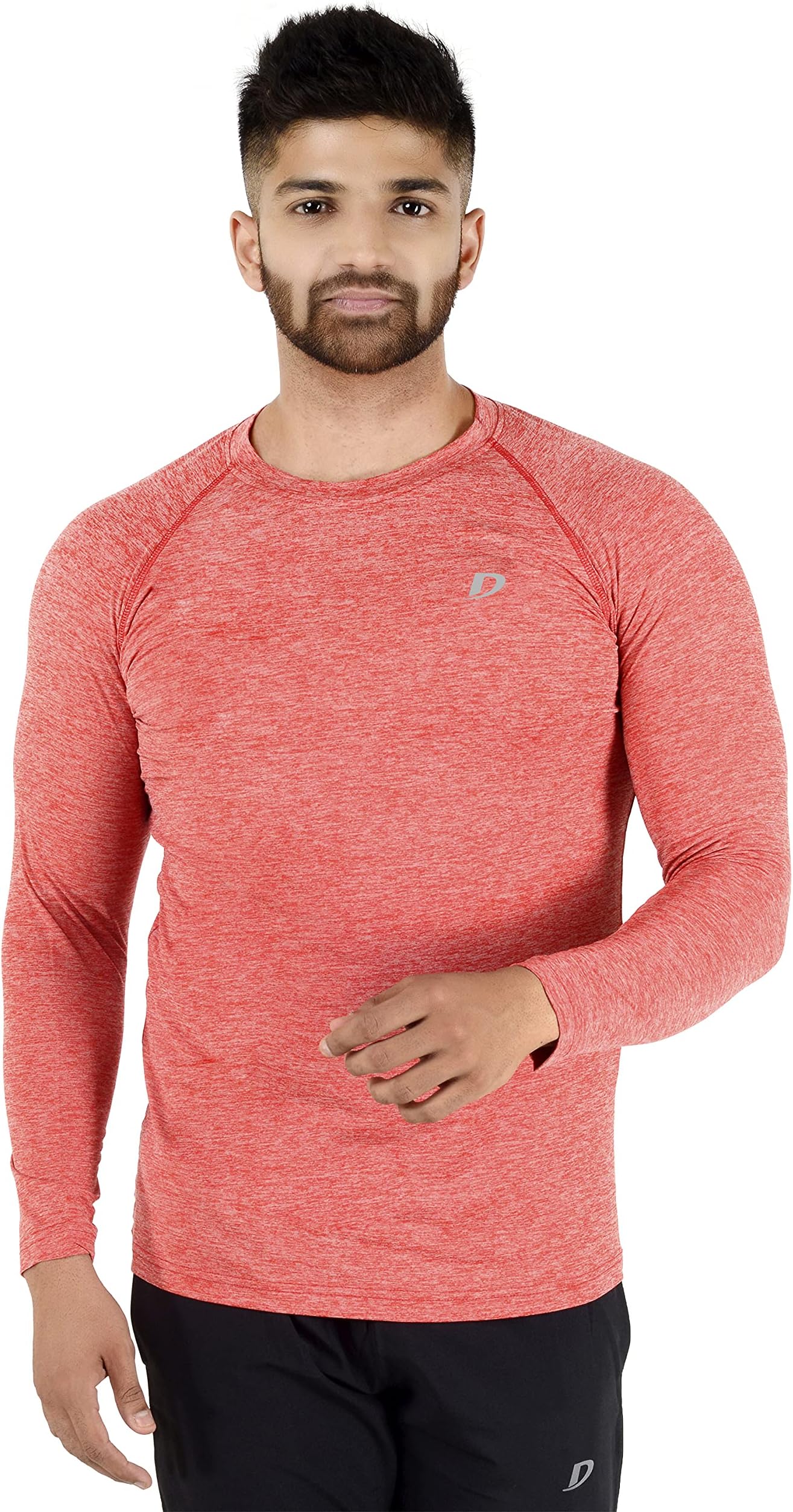DECISIVEFitness Casual Gym,Sports, Workout Full Wrangler Sleeve T Shirt for Men