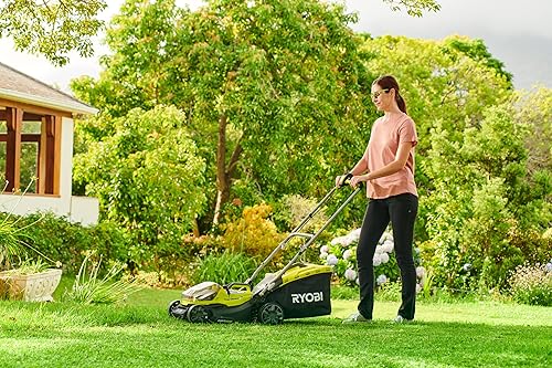 Miniatura 4 de RYOBI 18V Brushless Mower - cuts 37cm - Without Battery Charger - RY18LMX37A-0