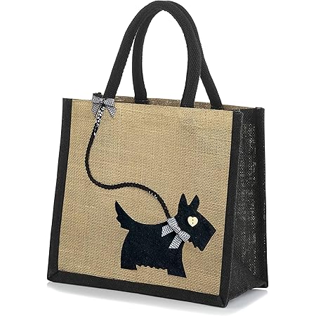 personalised hessian lunch bag