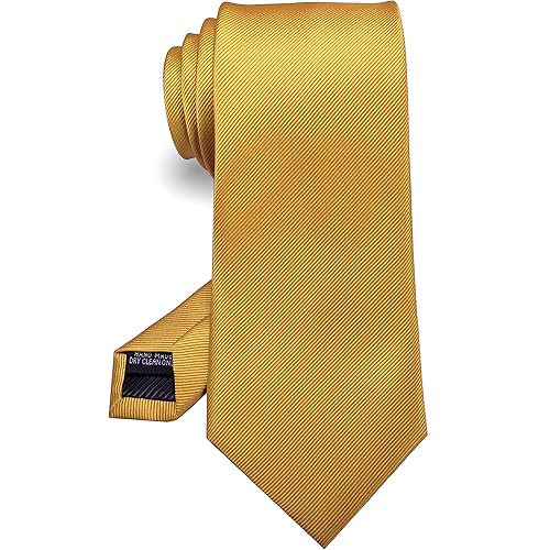 RBOCOTT Solid Color Tie Formal Necktie for Men