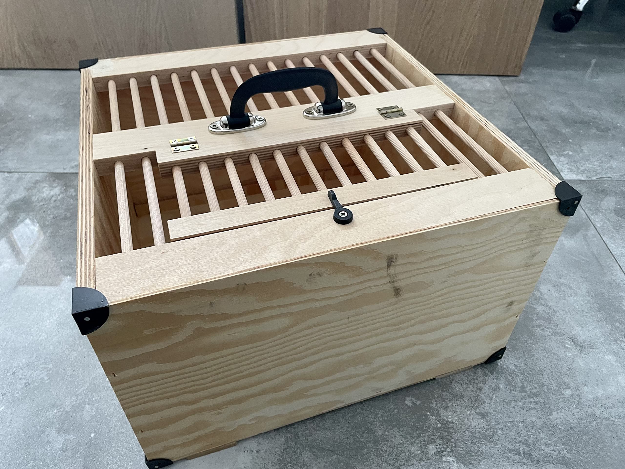 AGROHIT Transportkorb Transportkiste für Tauben 30x30 cm