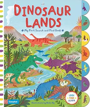 Dinosaur Lands My First Search and Find, 3