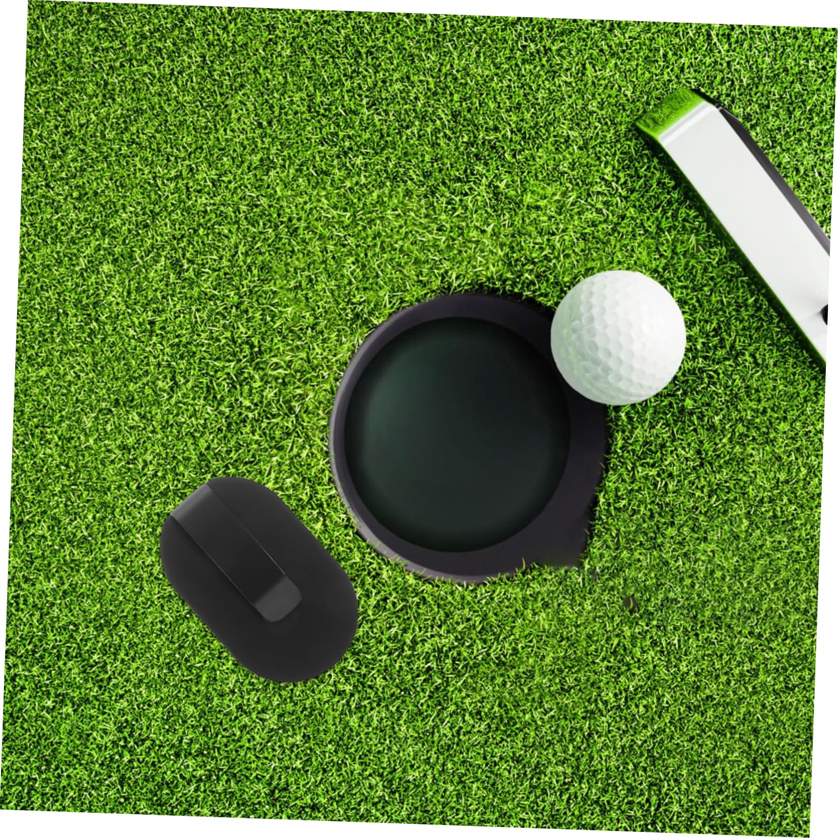 iplusmile Magnetischer Hüftclip für Golf Entfernungsmesser aus Stahl und Silikon Leichter und Robuster Rangefinder Gürtelhalter für Bequemes Golfzubehör Beim Golfspielen
