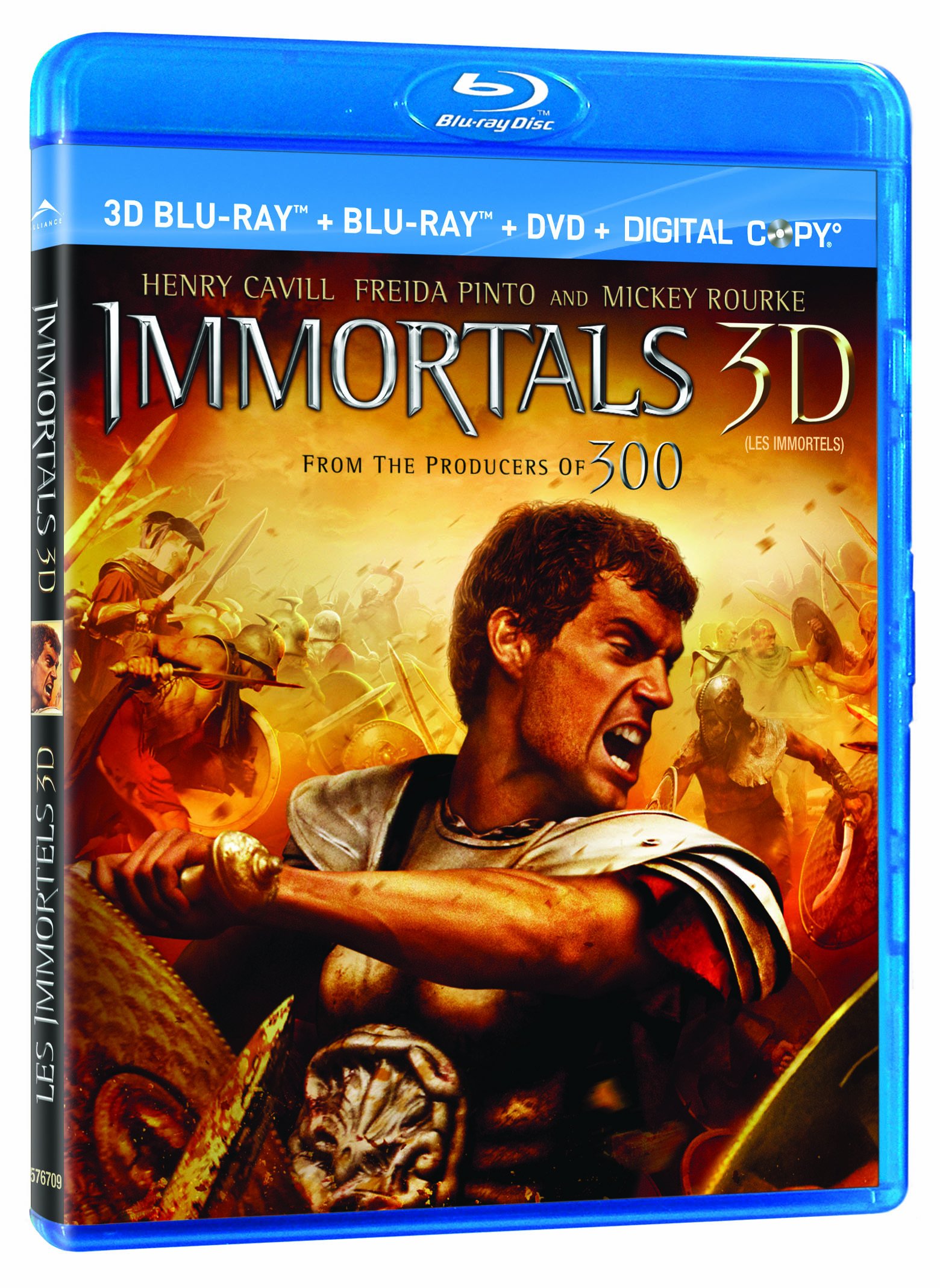IMMORTALS 3D [Blu-ray]