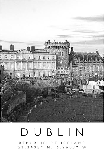 Miniatura 4 de Impresión de Dublín, póster de Dublín, arte de pared de viaje, impresión de viajes, impresión de la ciudad de Irlanda, decoración de viajes, arte