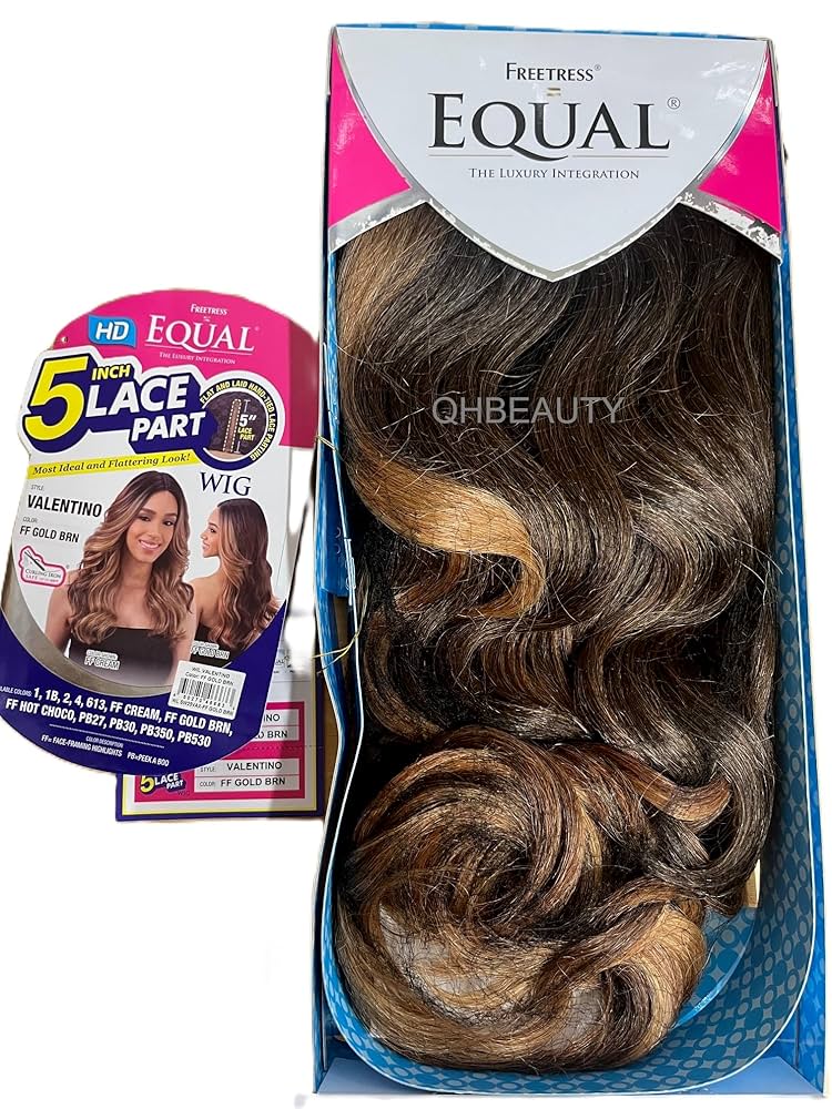 fran✨！ Amazon.com : FreeTress Equal Synthetic Hair Wig Lace 5