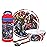 Zak Designs 5-Piece Dinnerware Set, Marvel Universe - Durable Plastic & Stainless Steel - Includes Water Bottle, 8-Inch Plate, 6-Inch Bowl, Fork & Spoon - Suitable for Kids Ages 3+